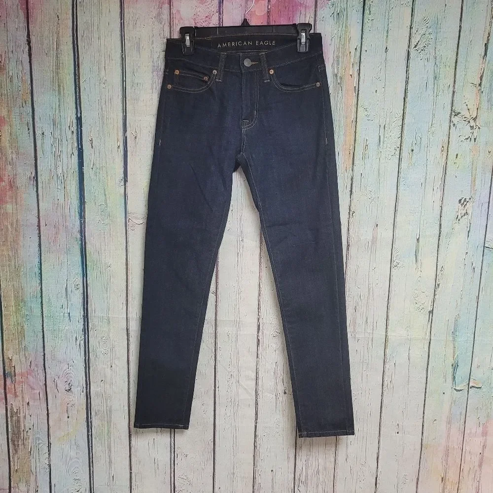 EUC 28x30 Mens/boys‎ american eagle skinny jeans